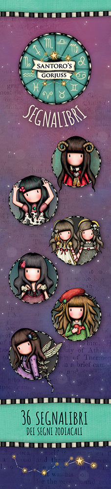Gorjuss Zodiaco. Segnalibri dei segni zodiacali. Con 36 segnalibri. Ediz. a colori