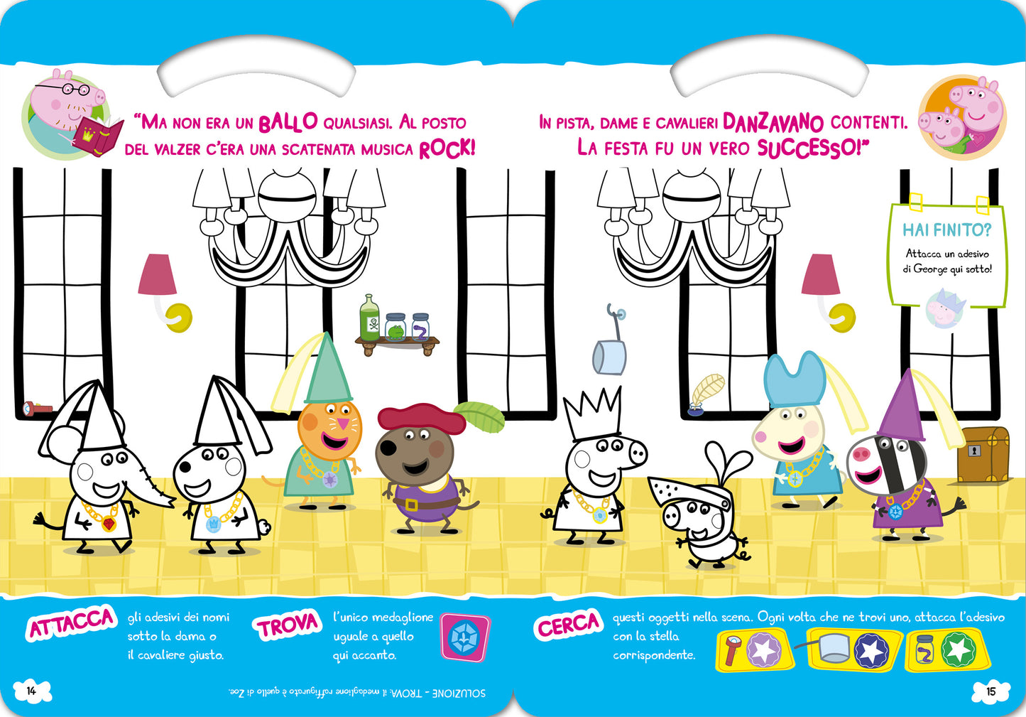 Peppa Pig. Activity con gadget. Nel mondo delle fiabe + playset vestitini