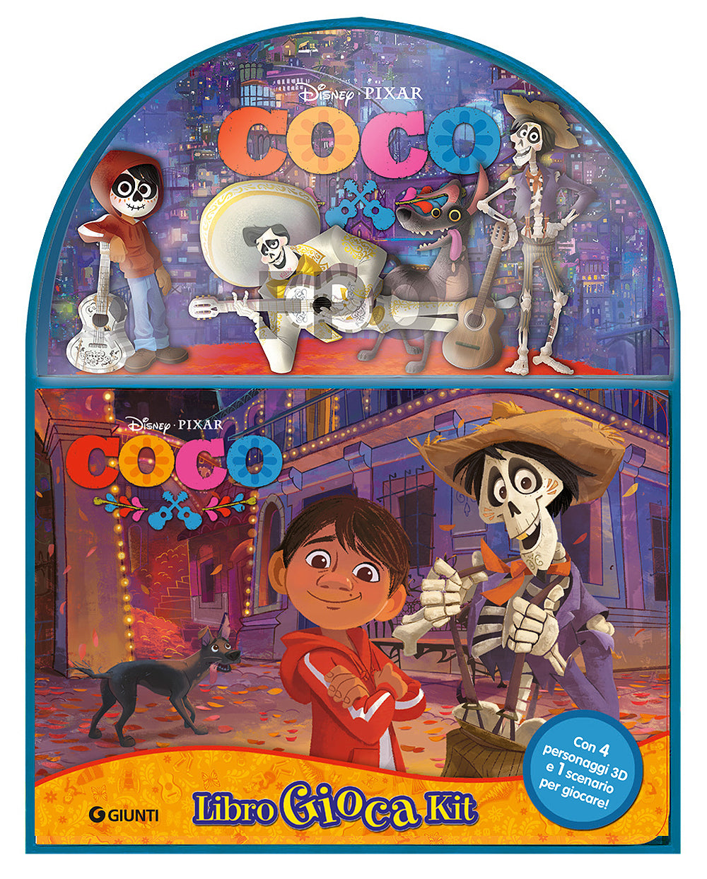 Coco LibroGiocaKit. Con 4 personaggi 3D e 1 scenario per giocare!