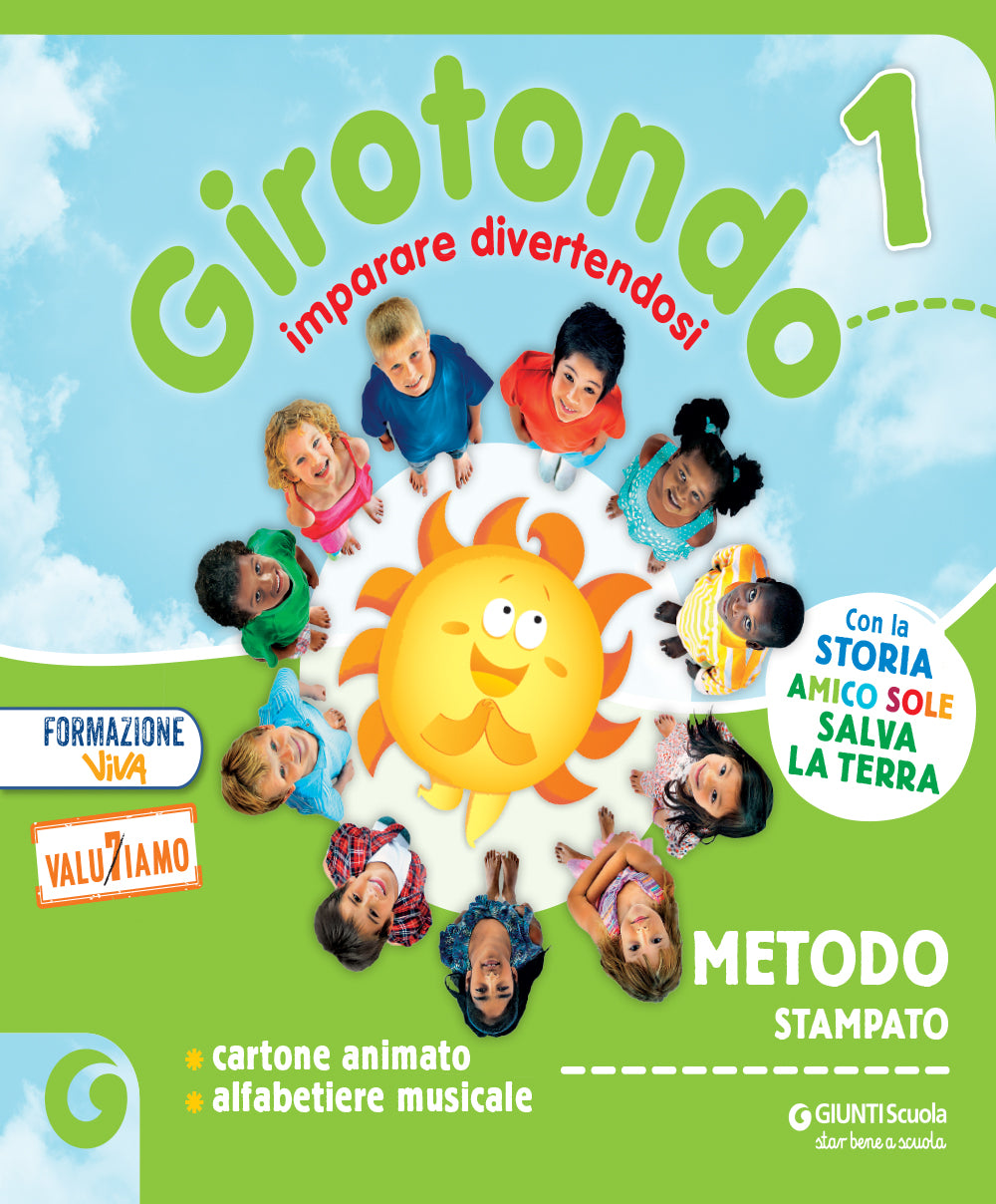 GIROTONDO - cl 1 Metodo Stampato. Sussidiario dei Linguaggi