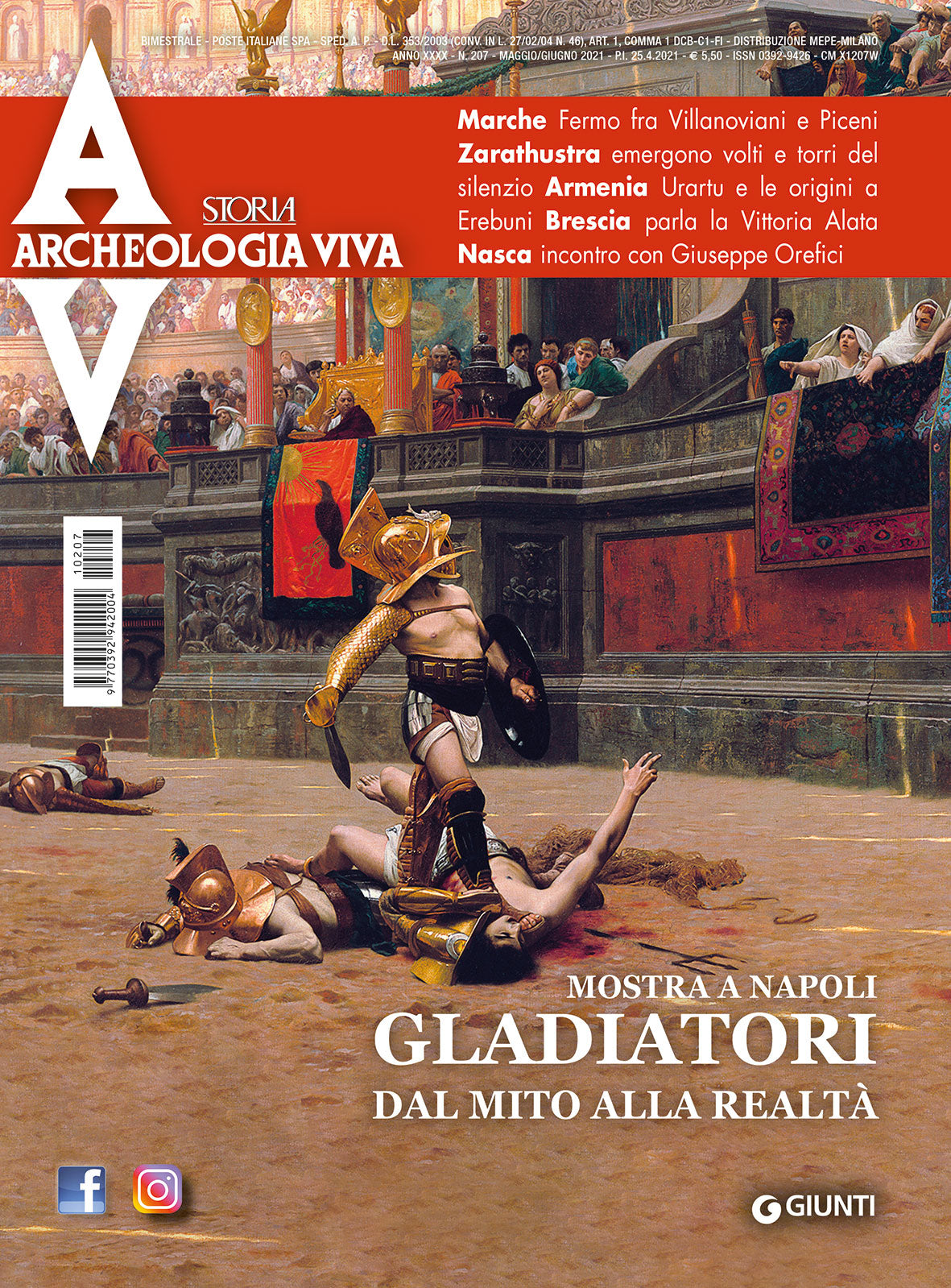 Archeologia Viva n. 207 - maggio/giugno 2021. Rivista bimestrale