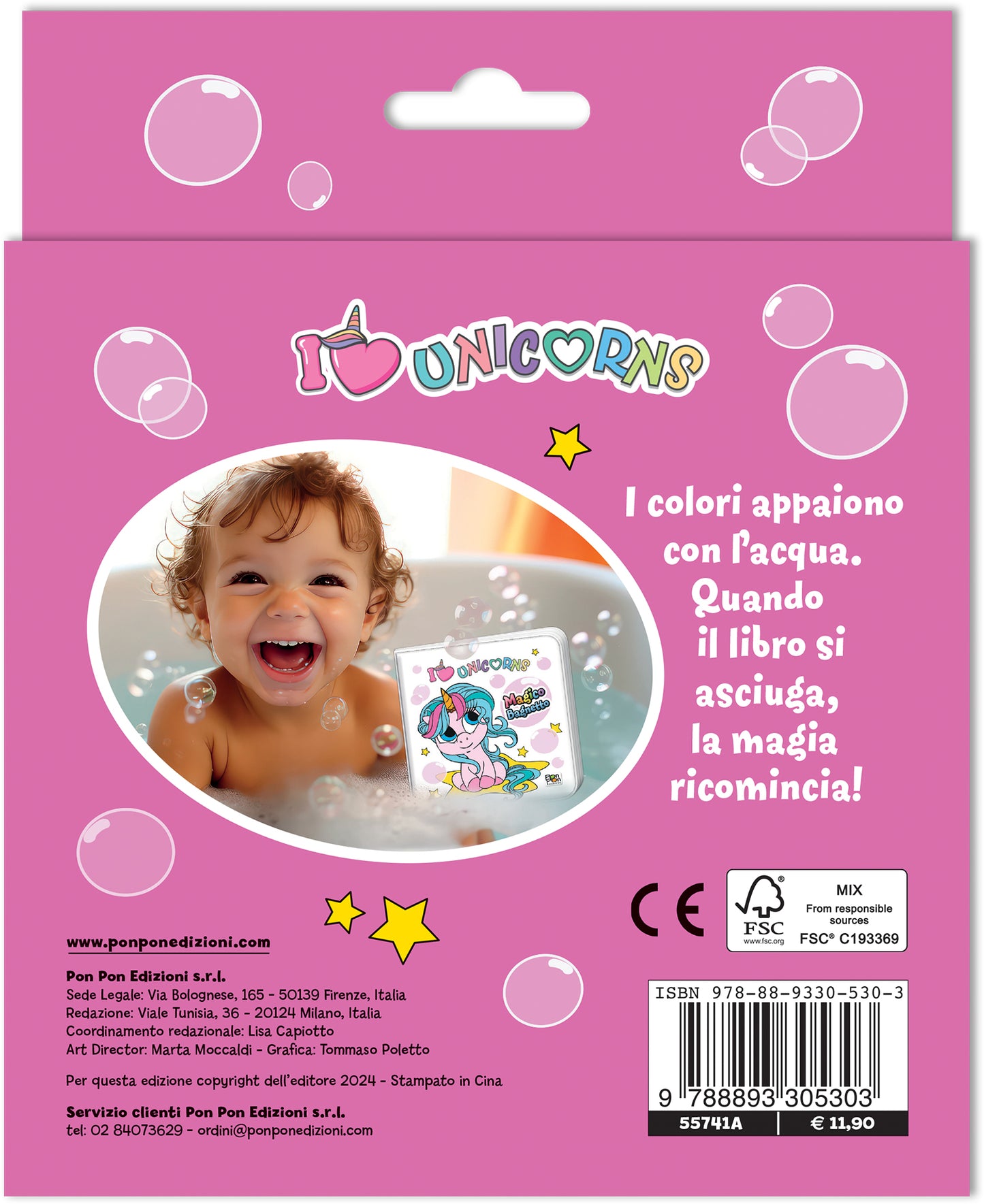 I Love Unicorns. Magico bagnetto