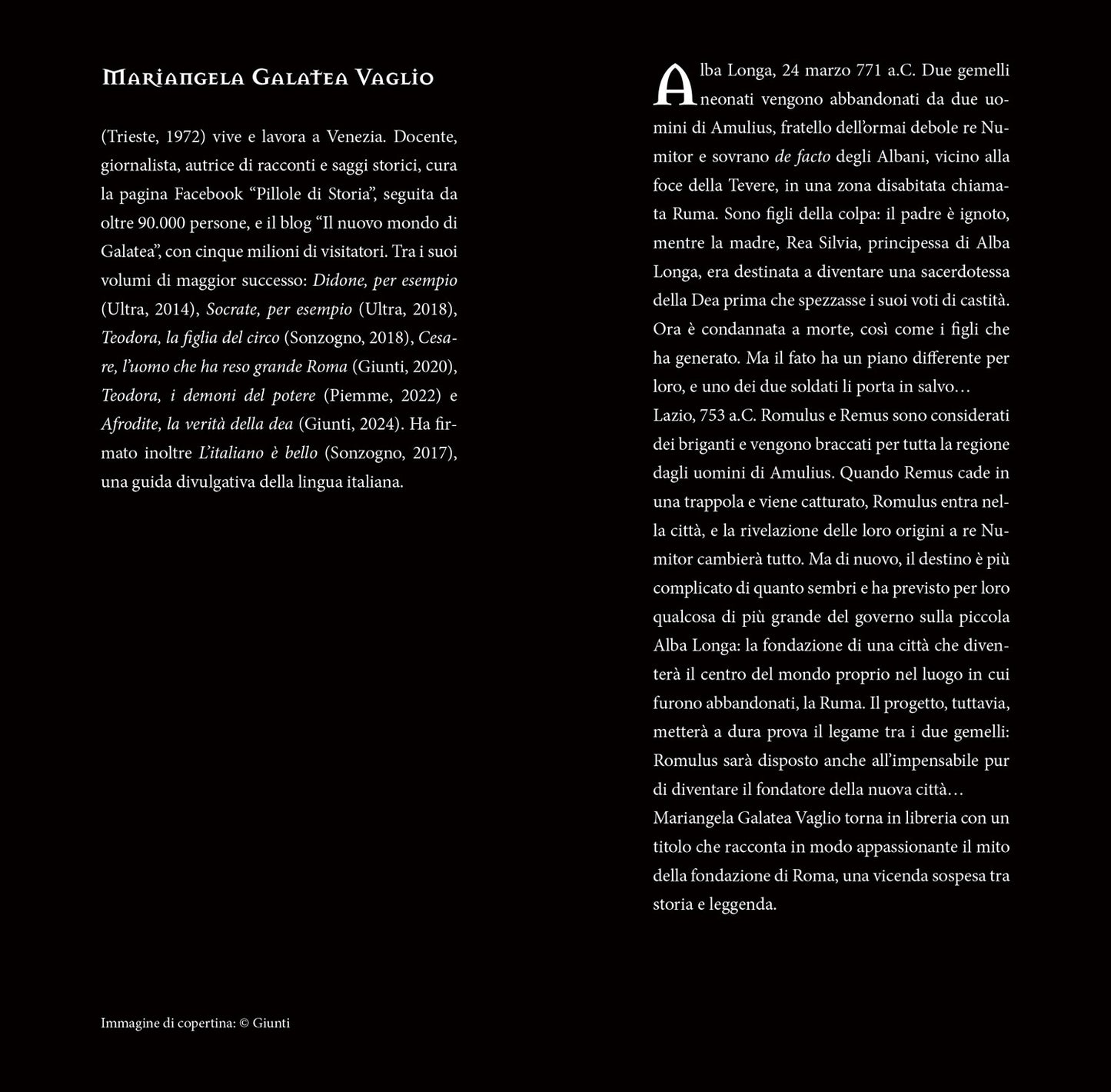 Il fondatore. Romolo e il mito delle origini di Roma