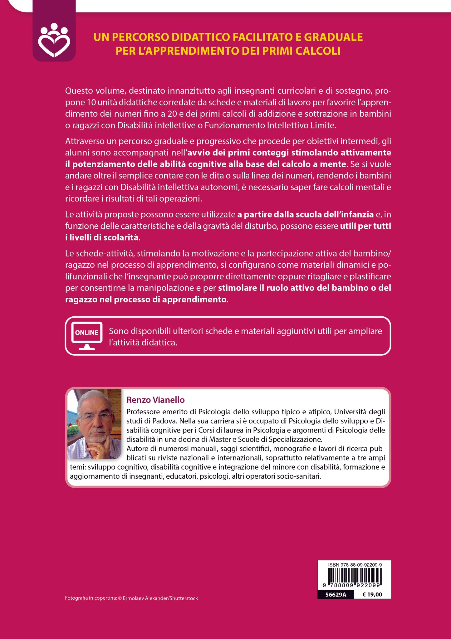 Come insegnare l'aritmetica a bambini e ragazzi con disabilità intellettiva. Un percorso didattico facilitato e graduale  per l’apprendimento dei primi calcoli