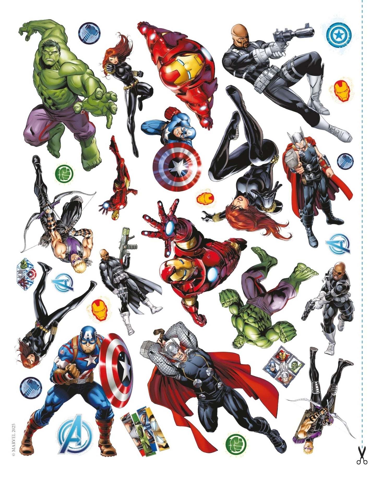 Mini Trasferelli Marvel Avengers