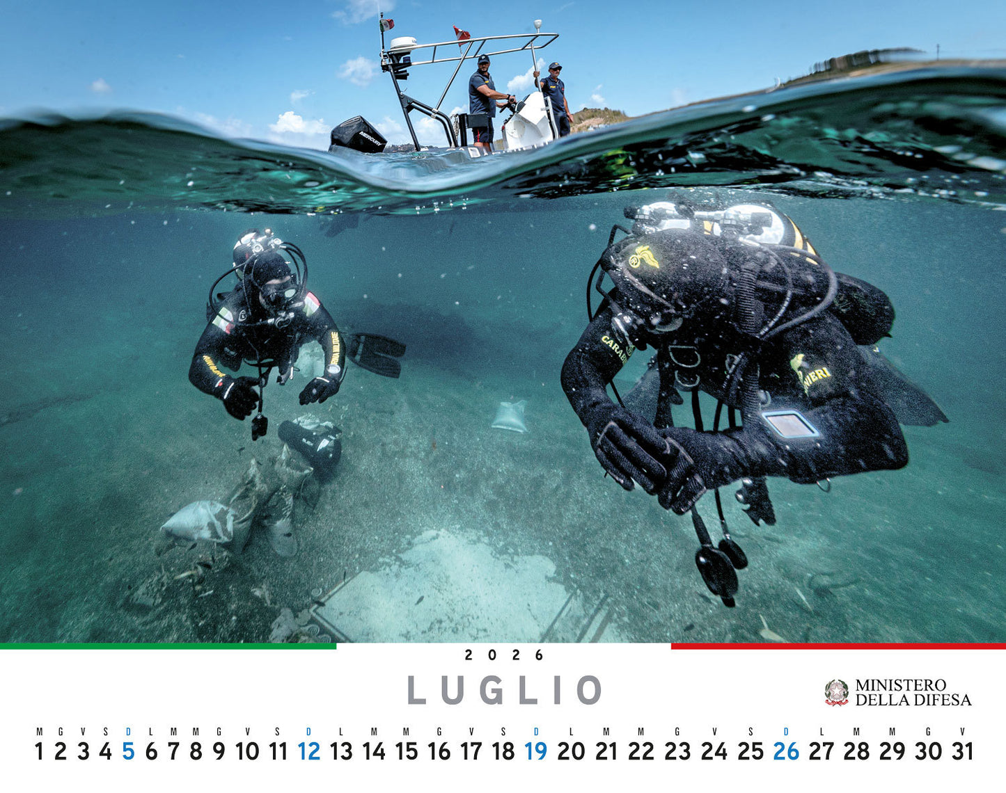 Calendario Difesa 2026 - da parete . La forza che unisce