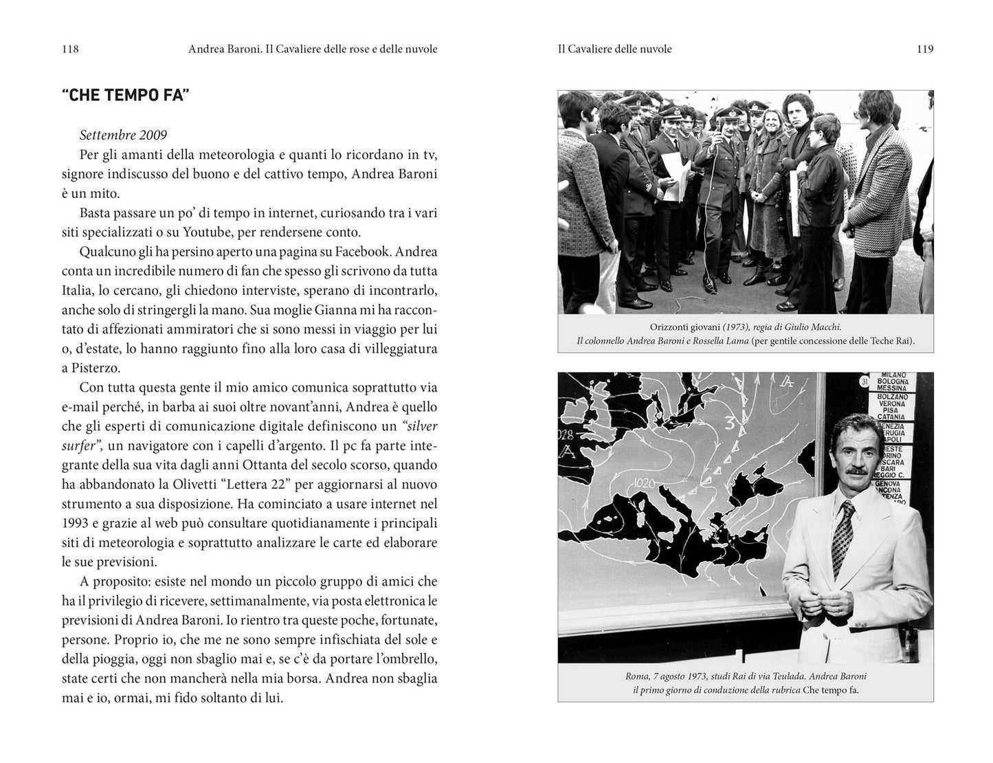 Andrea Baroni. Il Cavaliere delle rose e delle nuvole