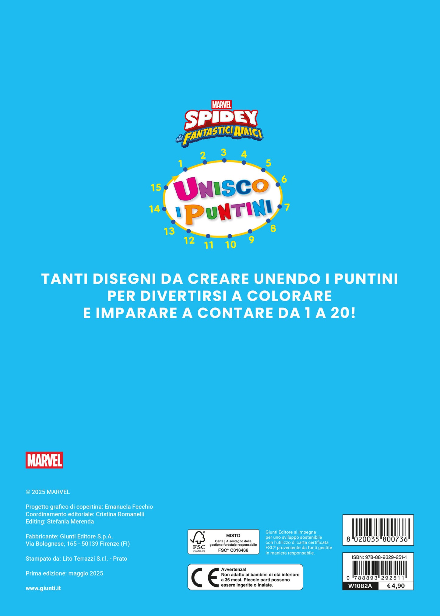 Spidey Unisco i puntini