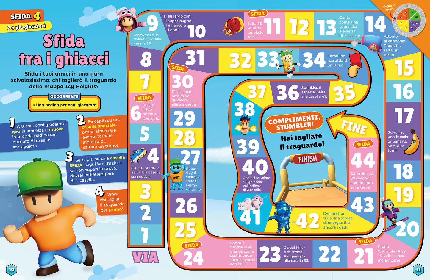 Stumble Guys. Spinner book. Spinner Challenge