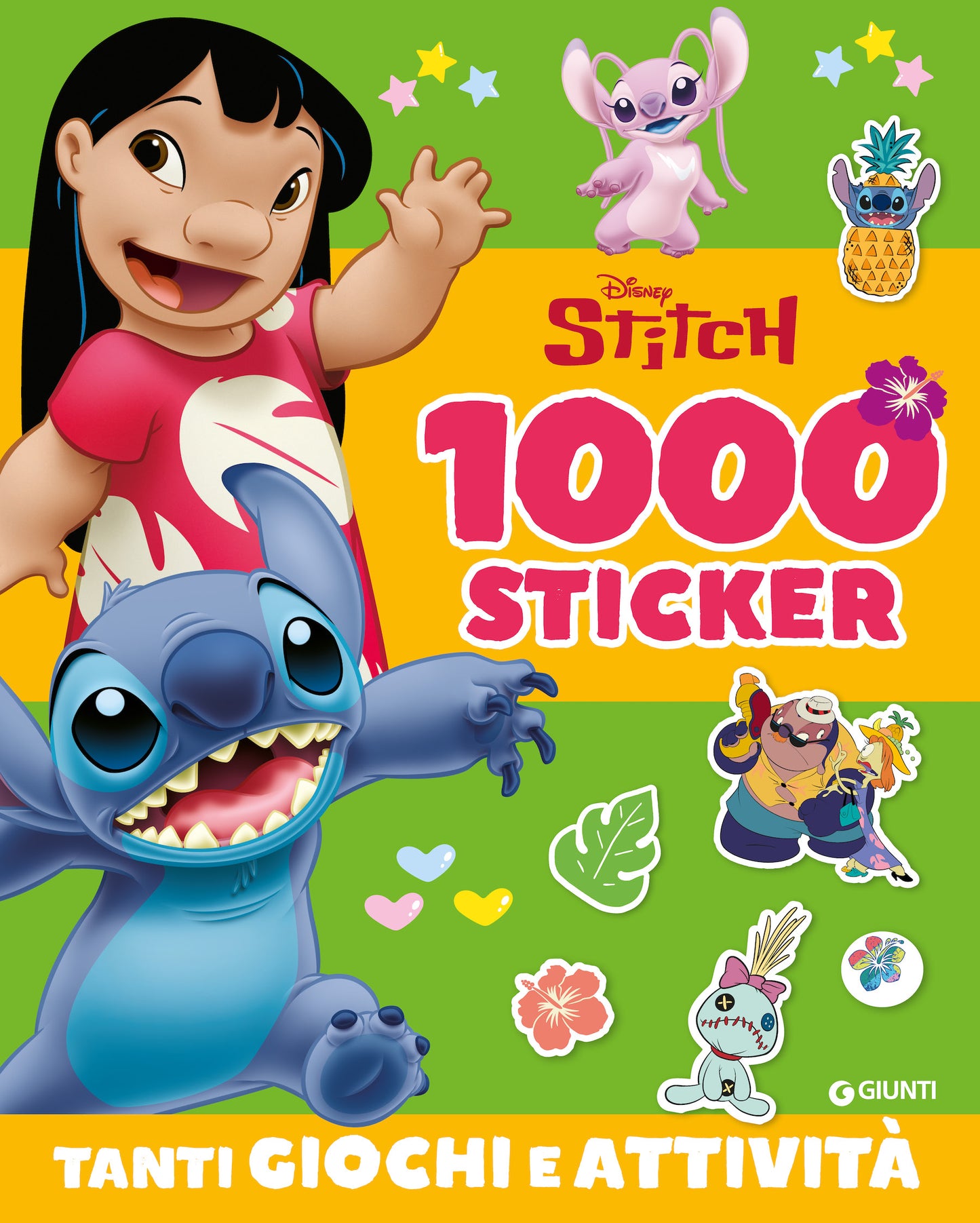 Stitch 1000 Sticker. Tanti giochi e attività