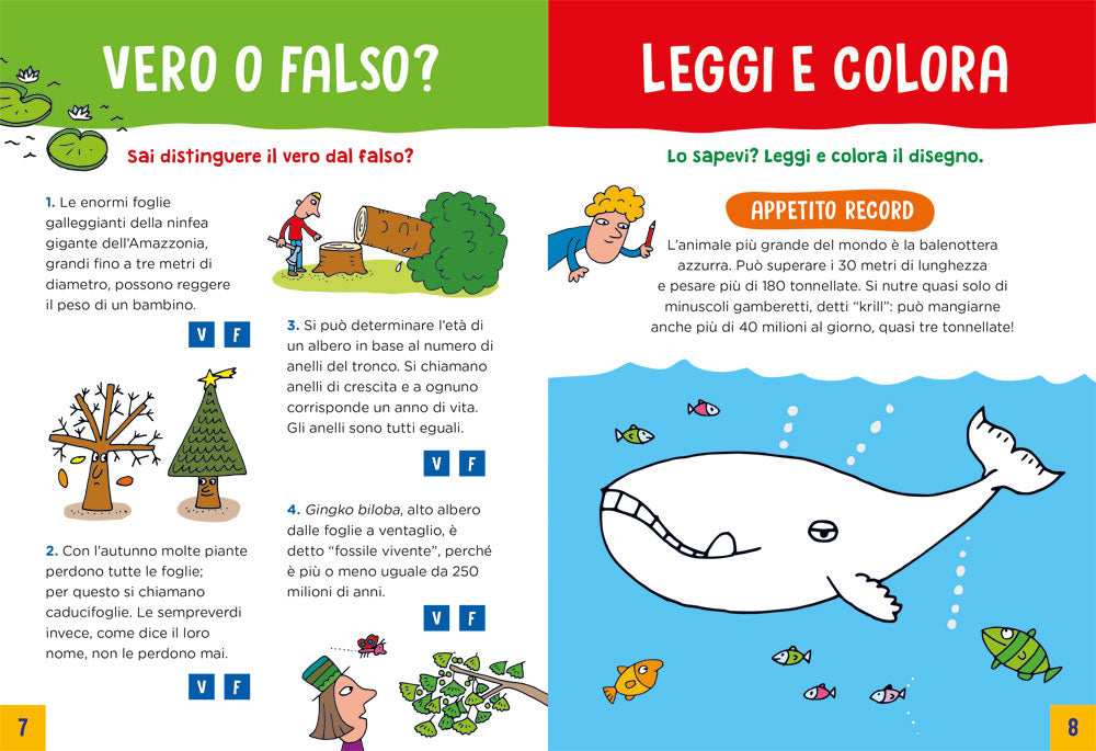 Giochi e quiz per cervelli curiosi – Natura