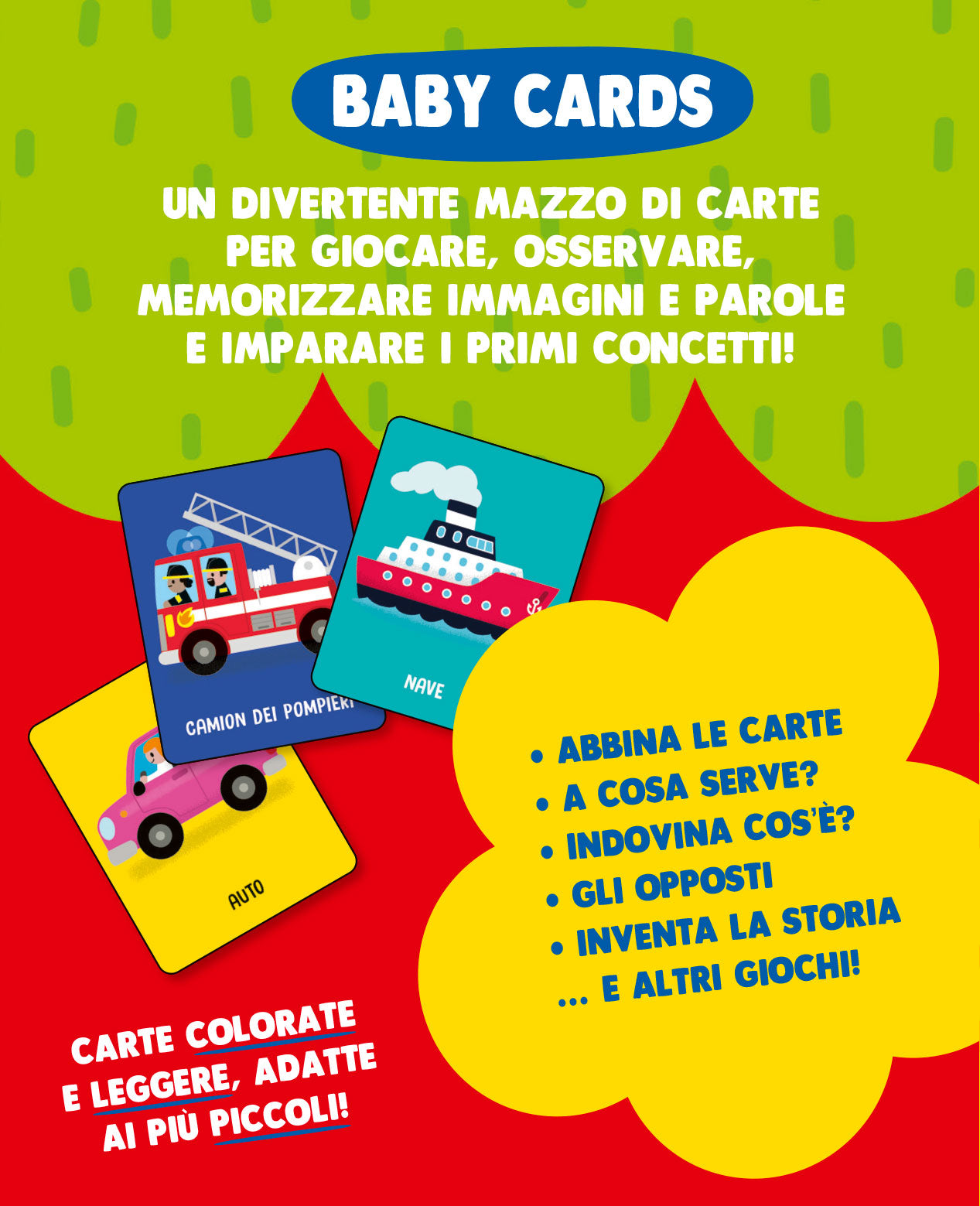 Baby Cards. Macchine. 10 carte per giocare e imparare