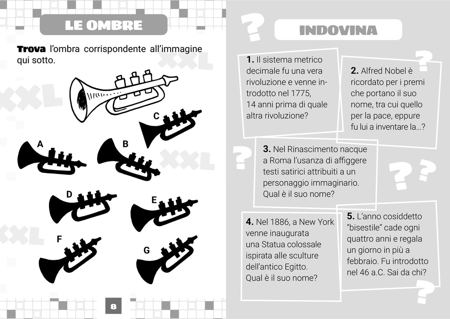 Enigmistica XXL. Grandi giochi da fare senza occhiali