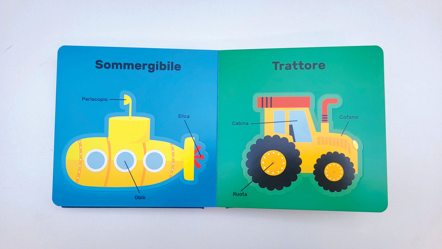 Veicoli. I miei primi 50 veicoli tattili