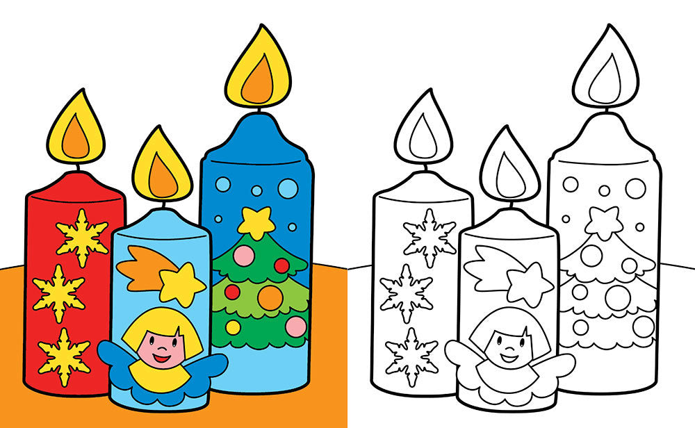 Natale da colorare. Alberi di Natale - Personaggi natalizi - Regali - Addobbi e... - 144 pagine di puro divertimento!