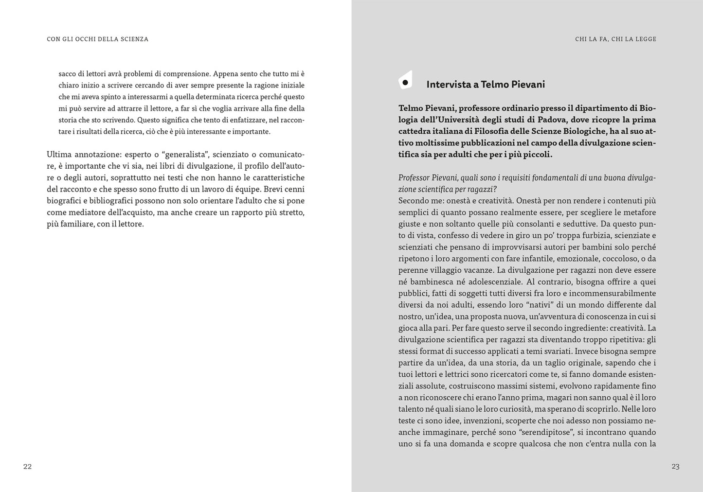 Con gli occhi della scienza. Viaggio nei libri di divulgazione