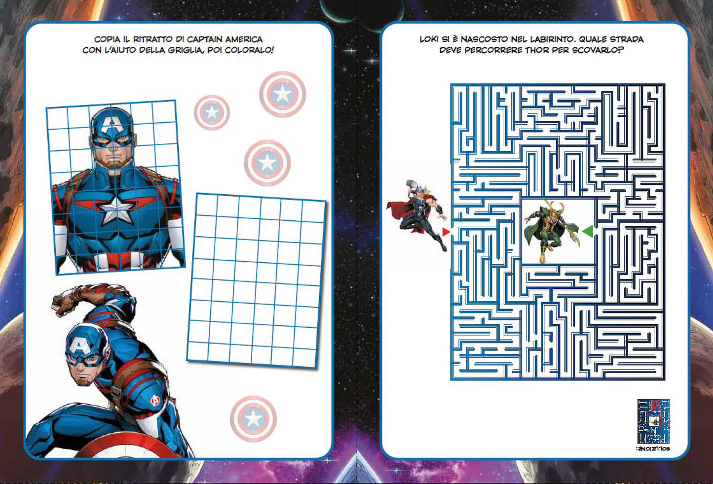 Avengers 100 sfide Attività e giochi. Con tanti adesivi