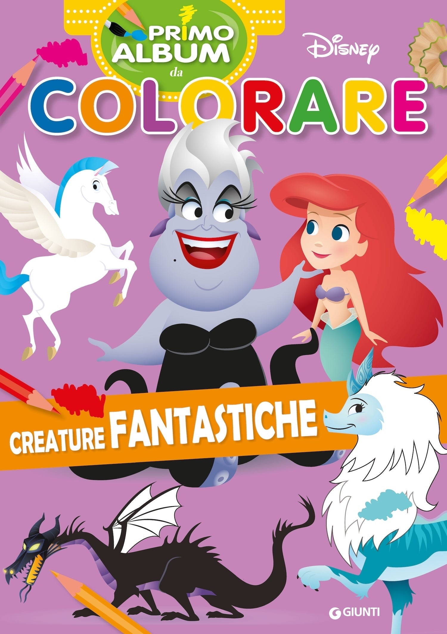 Creature fantastiche Disney Primo album da colorare