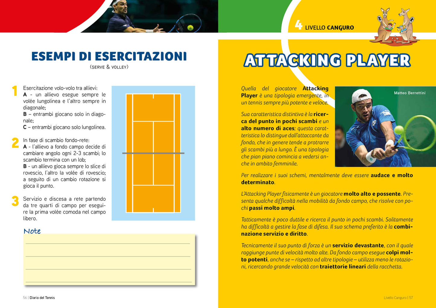 Diario del Tennis livello Canguro