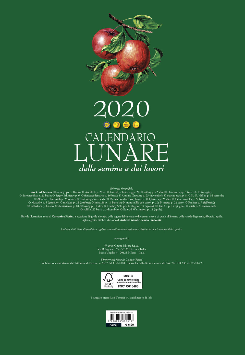 Calendario lunare 2020. 12 mesi di cose da fare
