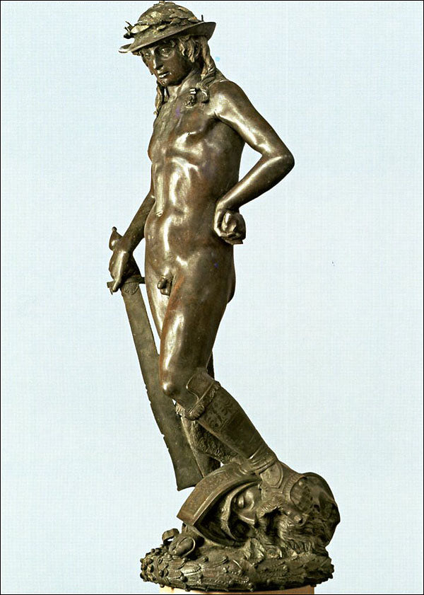 Cartolina. David (1435-1440 ca.). dopo il restauro 2008