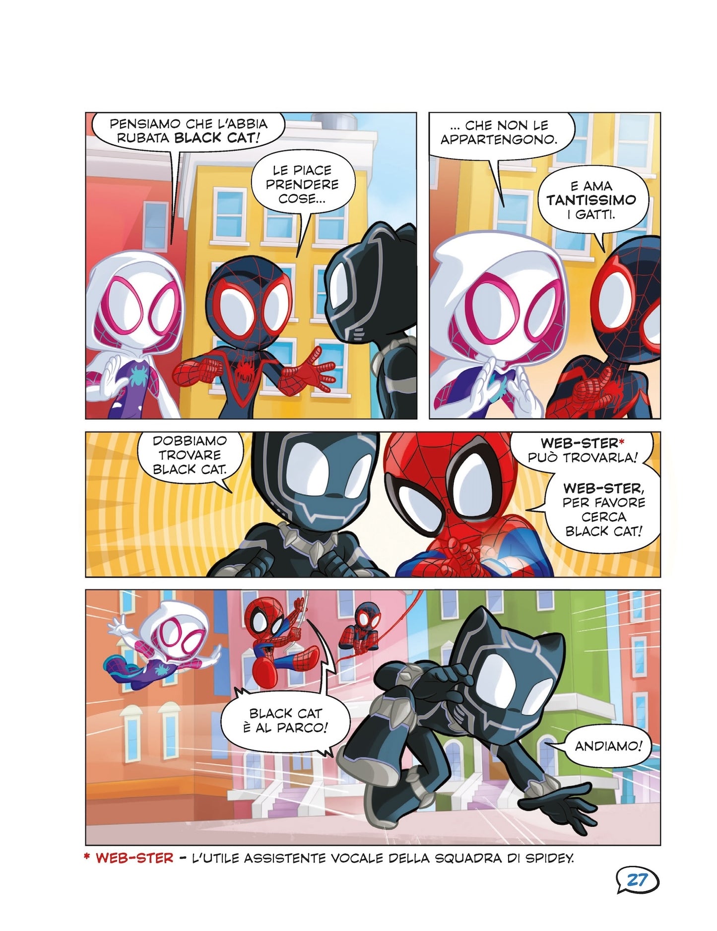 Spidey Prime letture a fumetti. Team Spidey in azione!