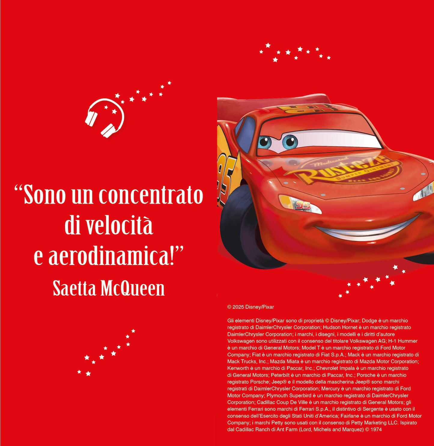 Cars Motori ruggenti Leggi e Ascolta QR Code