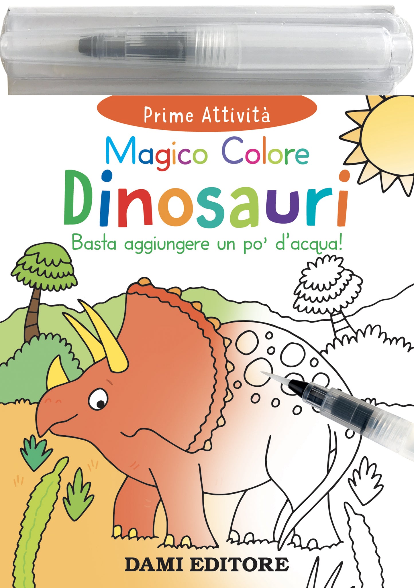 Magico Colore - Dinosauri. Basta aggiungere un po' d'acqua!