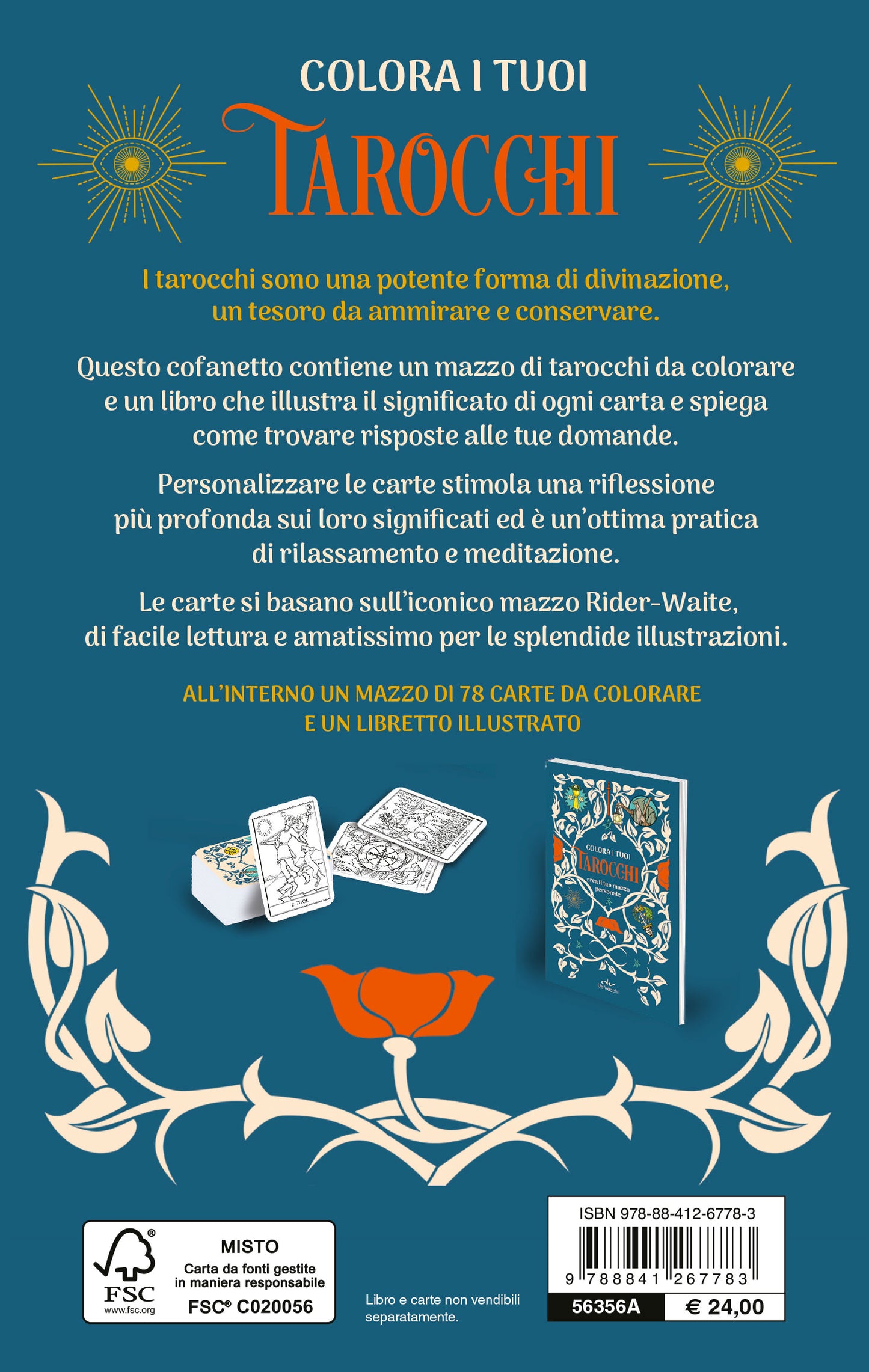 Colora i tuoi tarocchi. crea il tuo mazzo personale