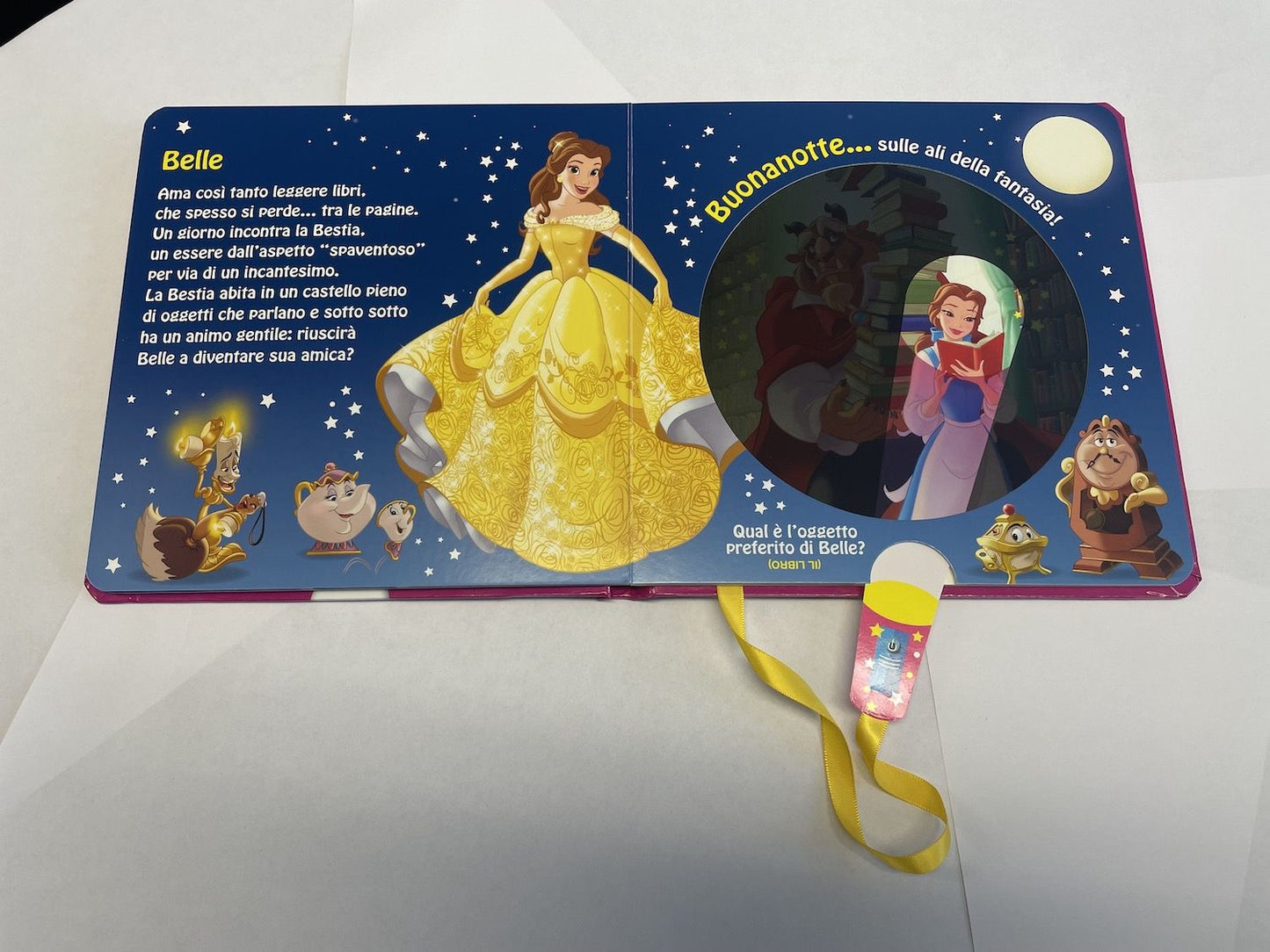 Disney Princess Brillanotte - Racconti per dare luce ai sogni. Con la torcia magica illumina la storia