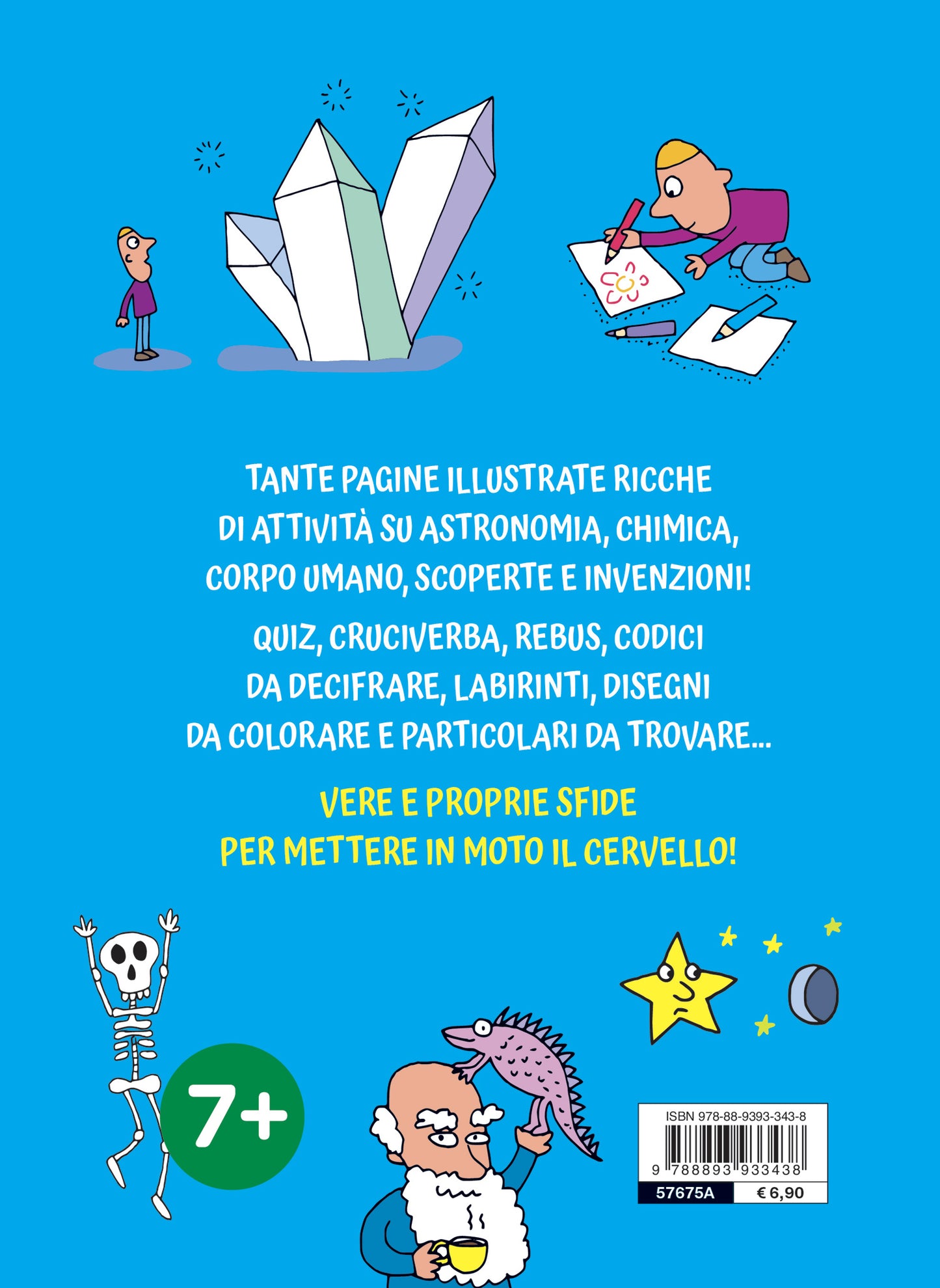 Scienza giochi e quiz per cervelli curiosi