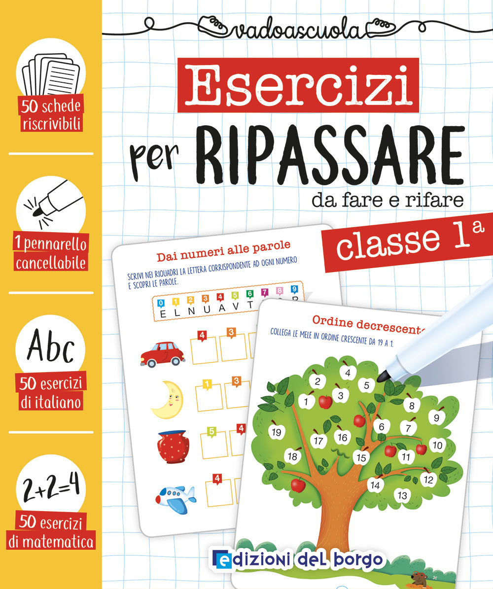 Esercizi per ripassare classe 1. da fare e rifare