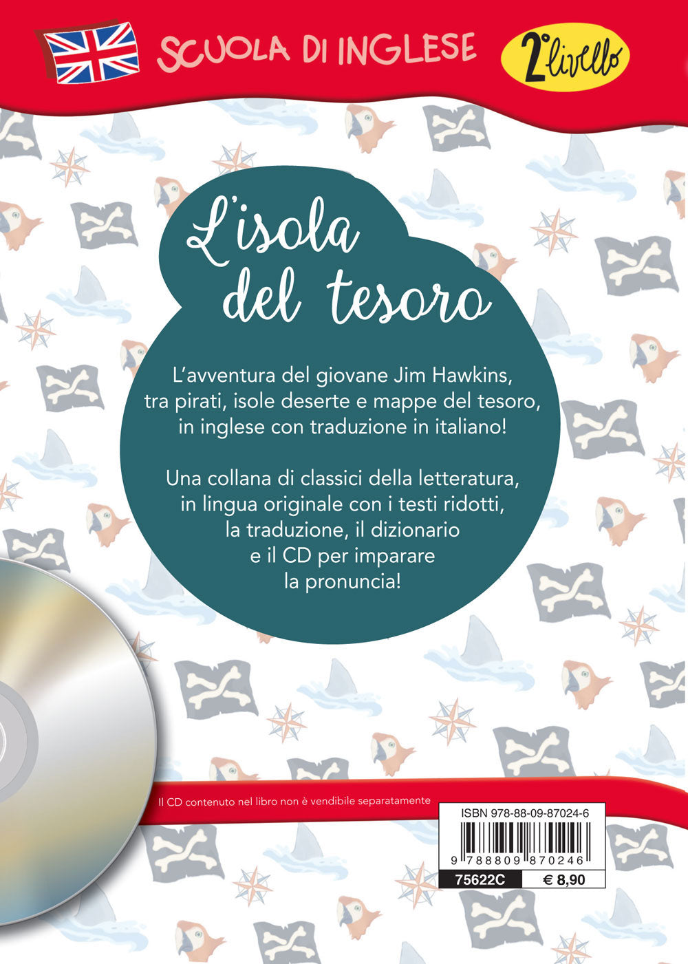 Treasure Island + CD. Con traduzione e dizionario