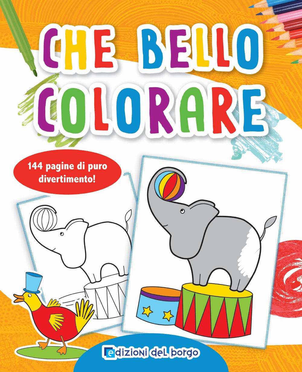 Che bello colorare. 144 pagine di puro divertimento!