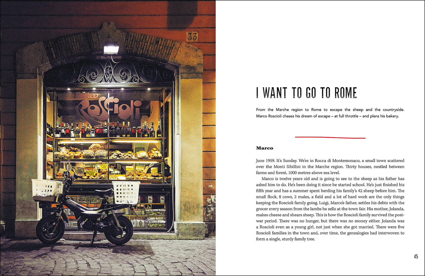 Antico Forno Roscioli. A Roman gastronomical experience