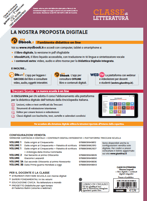 Classe di letteratura VOl. Leopardi