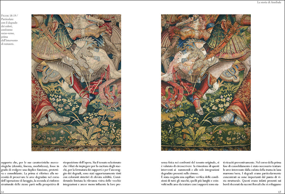 La Galleria degli arazzi. Fragilità della bellezza