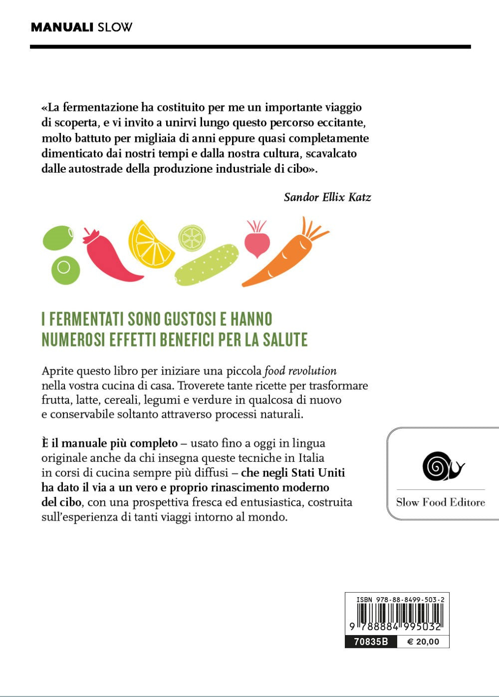 Il mondo della fermentazione. Il sapore, le qualità nutrizionali e la produzione di cibi vivi fermentati