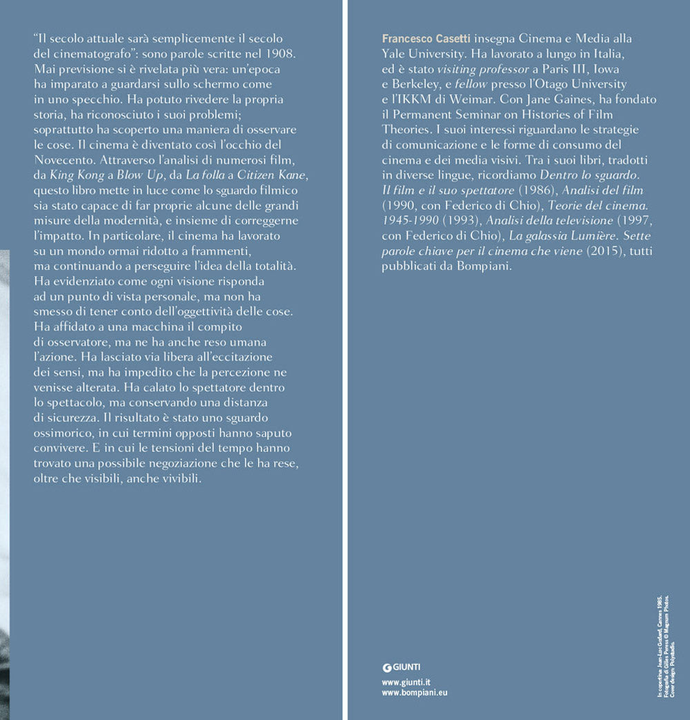 L'occhio del Novecento. Cinema, esperienza, modernità