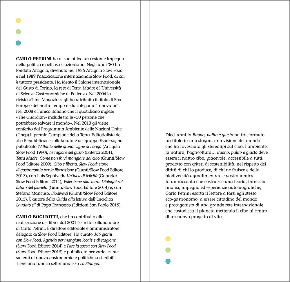 Buono, pulito e giusto