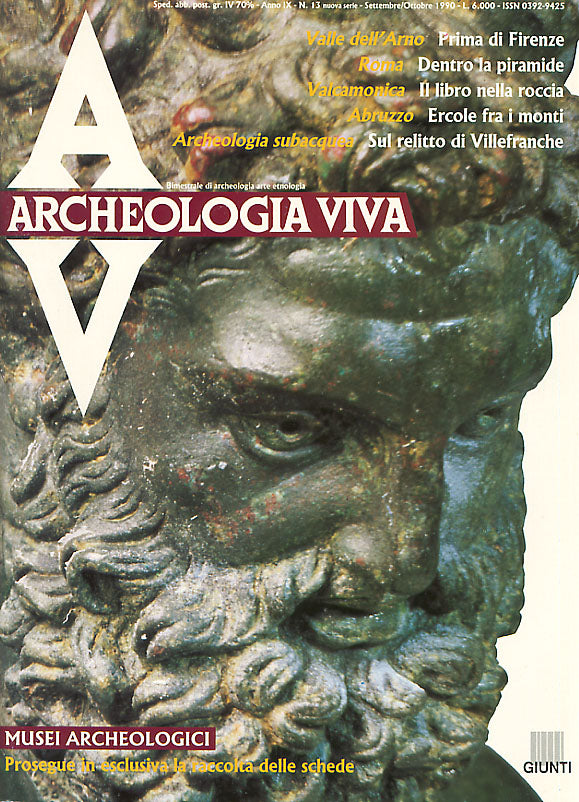 Archeologia Viva n. 13 - settembre/ottore 1990. Rivista bimestrale