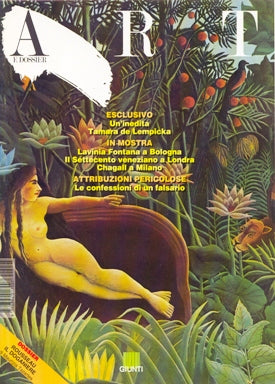 Art e dossier n. 95, Novembre 1994. allegato a questo numero il dossier: Rousseau il Doganiere