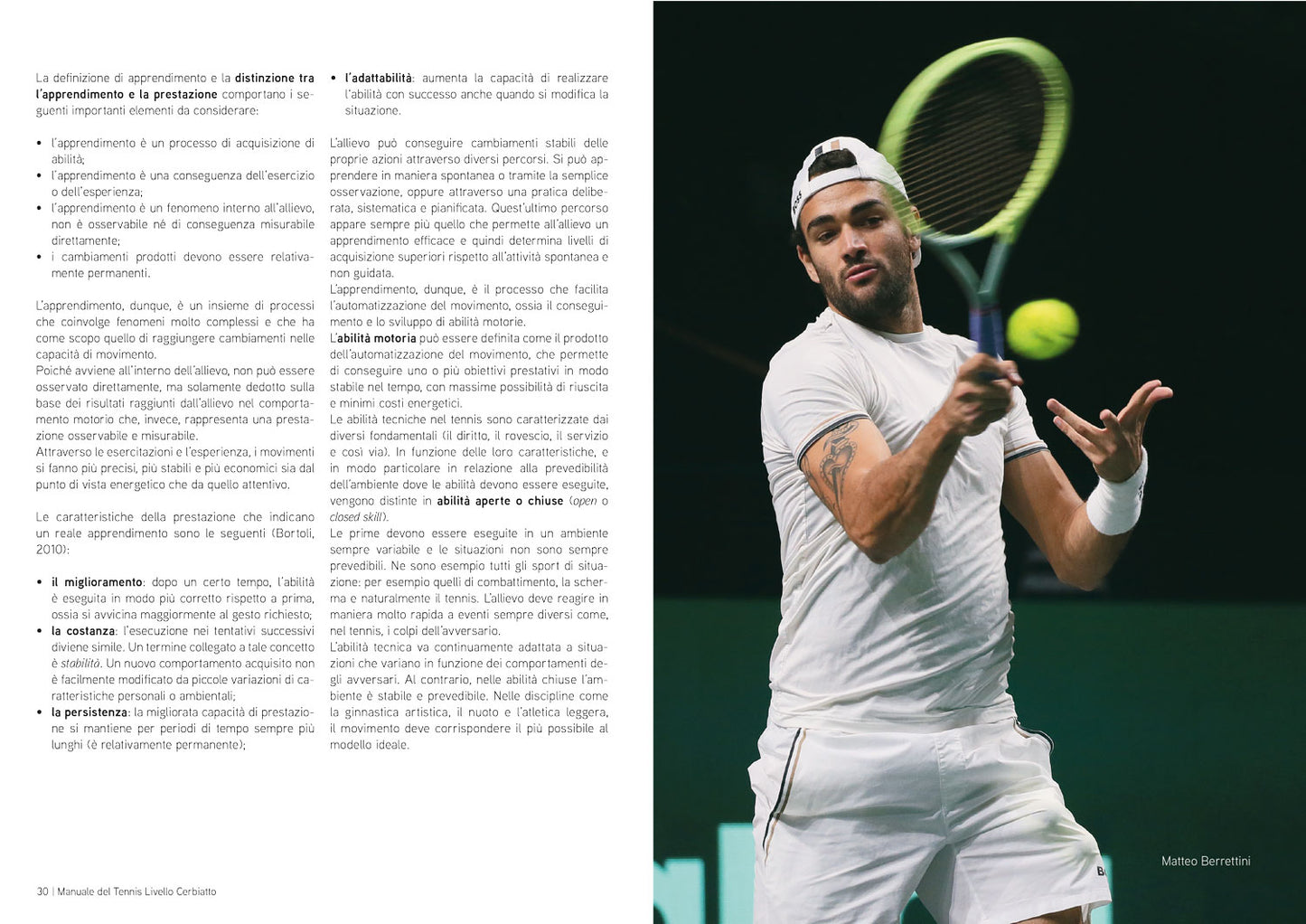 Manuale del tennis - Livello cerbiatto. Fase di pre-perfezionamento