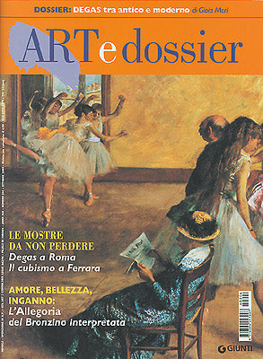 Art e dossier n. 204, ottobre 2004. allegato a questo numero il dossier: Degas tra antico e moderno