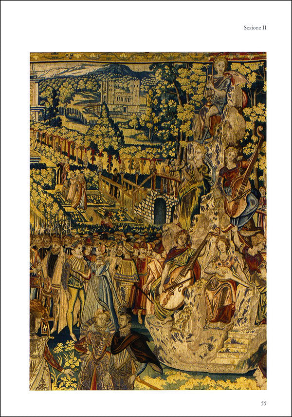 La Galleria degli arazzi. Epifanie di tessuti preziosi