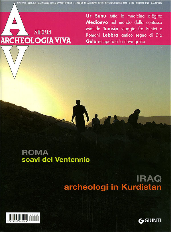 Archeologia Viva n. 132 - novembre/dicembre 2008. Rivista bimestrale