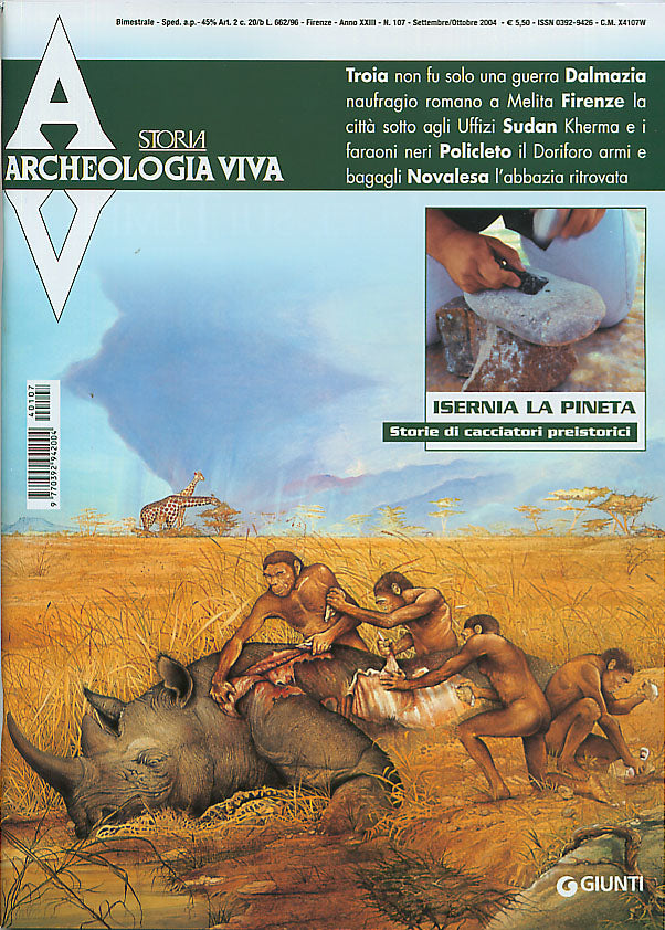 Archeologia Viva n. 107 - settembre/ottobre 2004. Rivista bimestrale