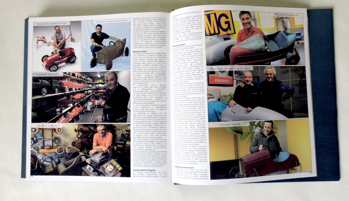 GIORDANI . Il mito delle auto a pedali/The pedal car legend (ed.ita-ing)