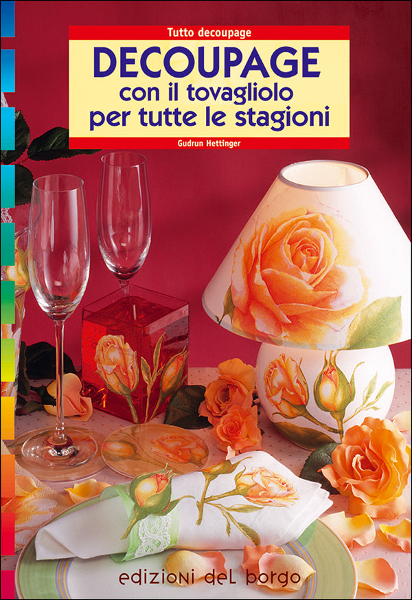 Decoupage con il tovagliolo per tutte le stagioni