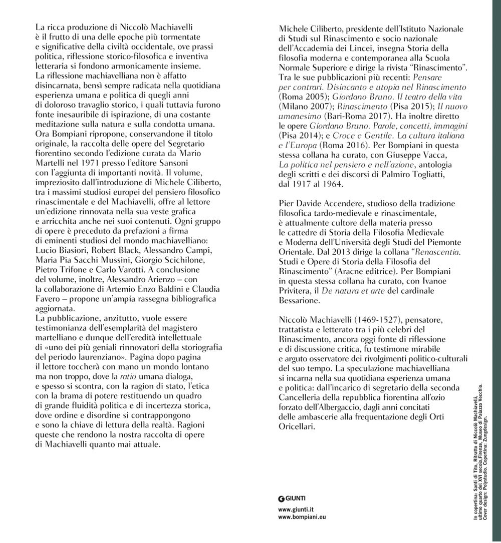 Tutte le opere. Secondo l'edizione di Mario Martelli (1971)